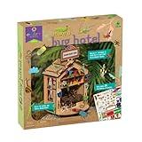 PlayMonster Craft-Tastic — Make A Bug Hotel — DIY Nature Craft Kit — No Tools Needed — Decorate Your Hotel with Stickers — Ages 4+ with Help