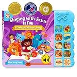 GO GO - Singing with Jesus is Fun: Bible Story Songs - Interactive Christian Sound Book with 8 Songs, 10 Sound Buttons & Volume Control, Featuring Bible Heroes & Faith-Based Music for Children