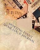 Sporting Event Game Log & Journal