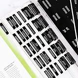 Bible Tabs,Christian Gifts,Buble tabs， Bible Book Tabs, Bible Labels Tabs,Large Print Neutral for Easy Navigation， Laminated Bible Tabs for Women and Men (Black)