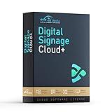 Digital Signage Cloud+ Software | Content Creation | Content Management | Media Player | 1 Year Subscription for 1 to 2 Screens