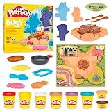 Play-Doh Bluey Goes Camping Playset with Campfire Themed Tools, Kids Arts and Crafts Toys for Girls and Boys 3 Years & Up