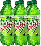 Mountain Dew, 16.9 Fl Oz Bottles, 6 Pack