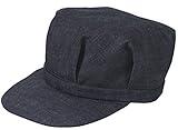 Broner Sized Railroad Engineers Hat (XX-Large, Dark Denim)