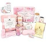 Birthday Gifts for Women, 13pc Valentine Gift Basket for Women Birthday Unique, Spa Basket Care Package Get Well Soon Box for Teen Girls, Sister, Mom, Her Fantasy Box for Mother's Day