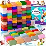 ARTPAR Air Dry Clay for Kids,90 Colors Modeling Model Magic Clay,DIY Molding Clay Starter Kit with Sculpting Tools,Soft and Non-Sticky,Art and Crafts for Boys & Girls 3-12 Years Old.
