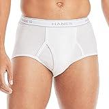 Hanes Ultimate Men's Ultimate Tagless Briefs with ComfortFlex Waistband-Multiple Packs and Colors, 7 Pack - White, X-Large