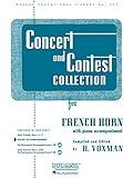 Concert and Contest Collection for French Horn: Piano Accompaniment (Rubank Educational Library)