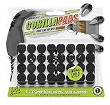 Slipstick GorillaBumperPads Premium 1/2” Rounds Adhesive Non Slip Pads/Bumpers (64 Gripper Dots) Perfect Grips for Small Items/Décor, Cabinet Stoppers, Drawer/Door Bumpers, Glass/Picture Frame Pads