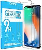 SAMKE [3 Pack] Compatible with Apple iPhone 10/X iPhone XS iPhone 11 Pro Screen Protector [5.8-inch] Tempered Glass,2.5D Edge Advanced HD Clarity Work Most Case (9H Hardness, 6X Stronger, Bubble Free)
