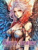 Anime Angels & Demons: Manga Coloring Book For Adults (Manga Coloring Books for Adults)