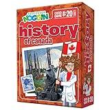 Outset Media Professor Noggin's History of Canada Trivia Card Game - an Educational Trivia Based Card Game for Kids - Trivia, True or False, and Multiple Choice - Ages 7+ - Contains 30 Trivia Cards