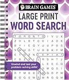 Brain Games - Large Print Word Search (Swirls)