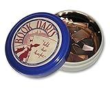 Book Darts Line Markers - 125 Count Tin Mixed Metals Bookmarkers