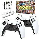 2025 Upgrade Wireless Retro Game Console,Retro Game Stick with 20,000+ Games,4k Hdmi Output Game Stick,TV-Connectable Game Stick,Plug and Retro Play Video Games for Tv,Retro Game Stick.Whtie