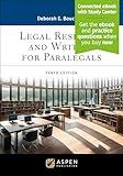 Legal Research and Writing for Paralegals: [Connected eBook with Study Center](Aspen Paralegal Series)