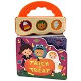 Trick Or Treat 3-Button Sound Halloween Board Book for Babies and Toddlers