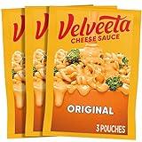 Velveeta Original Cheese Sauce Pouches, 3 ct Box with 4 oz Pouches