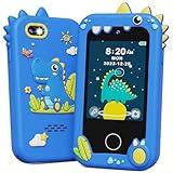 KOKODI Kids Smart Phone, Touchscreen HD Dual Camera Cell Phone for Kids, Christmas Birthday Gifts Dinosaur Child Play Phone for Boys 3-10, Travel Toy Preschool Learning Education Toy