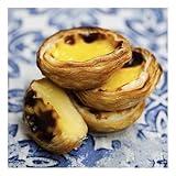 Portuguese Custard Tarts. Handmade. Pastel de Nata. Flaky Pastry with Creamy Custard Filling – Authentically Made in Portugal. Simply Heat and Eat.