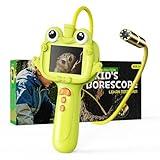 Kids Borescope Borescope Camera Toy with Light for Kids - STEM Science Educational Toy for 4 5 6 7 8 9 10 Years Old Boys Girls Birthday Gift, Snake Scope Camera for Outdoor Camping Nature Exploration