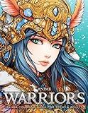 Anime Warriors: Manga coloring book for teens & adults (Anime & Manga Coloring Books)