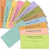 PARTH IMPEX 120 Pack Bulk Budget Envelopes for Cash, Budgeting Tracker Binder, Money Saving Challenge, Great for Money Management, Cash Stuffing and Savings Organizer 3.5" x 7" in 12 Color