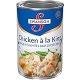 Swanson Canned Chicken a la King With White and Dark Chicken Meat, 10.5 OZ Can