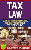 TAX LAW: Essential Legal Terms Explained You Need To Know About Types of Tax Law!