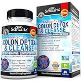 Colon Cleanser and Detox for Weight Loss & Digestive Support - 15 Day Fast-Acting Extra Strength Cleanse with Probiotic Fiber Plus Noni for Constipation Relief & Bloating Support, Non-GMO, 45 Count