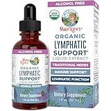 Lymphatic Support Drops by MaryRuth's | USDA Organic Lymphatic Cleanse Immune Support Supplement| Lymphatic Support with Echinacea & Elderberry | Blue Vervain | Vegan | Non-GMO | 30 Servings |