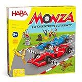 HABA Monza - Car Racing Games & Beginner's Board Game, Engaging Family Games for Kids and Adults Ages 5+ (Made in Germany)