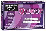 Magnetic Poetry - Queer Kit - Words for Refrigerator - Write Poems and Letters on the Fridge - Made in the USA