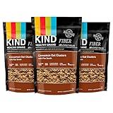 KIND Healthy Grains Clusters, Cinnamon Granola, Healthy Snacks, Gluten Free, 3 Count