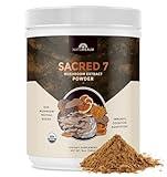 Naturealm - Sacred 7 Mushroom Extract Powder - Filler-Free - Organic - 100 Percent Fruiting Bodies - 8 Oz