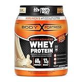 Body Fortress Super Advanced Whey Protein Powder, Vanilla, Immune Support (1), Vitamins C & D Plus Zinc, 1.74 lbs