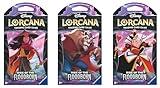 Ravensburger Disney Lorcana TCG: Rise of The Floodborn Assorted Single Booster Pack (12 Cards) | Collectible Cards | Ideal Gift for Disney Fans | Suitable for Ages 8+