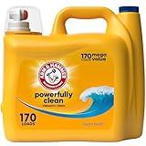 ARM & HAMMER Liquid Laundry Detergent, Clean Burst Fresh, 170 fl oz, 170 Loads