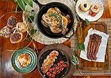 Delivered Cold Gourmet Chicken & Dessert Experience Box - Pasture-Raised Chicken, Rose Sauce & Fritters, Bacon, Tiny Pies & Cheesecakes - Bundle for Holidays & Celebrations