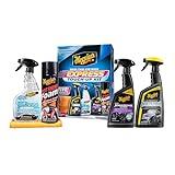 Meguiar's Drive-Thru Car Wash Express Touch-Up Kit - The Perfect Car Detailing Kit for Touching Up After Running Through an Automatic Car Wash or After Washing Your Ride at Home, Clean Inside and Out
