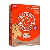 Buddy Biscuits Crunchy Dog Treats, Peanut Butter, 16 oz. Box