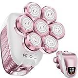Wyklaus Electric Razors for Women Legs: 5-in-1 Rechargeable Body Shaver - Waterproof Wet Dry Hair Remover - Trimmer for Lady Face Underarms Public Use