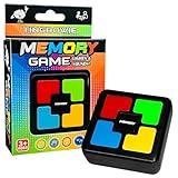 tingbowie Light Up Memory Game Handheld Electronic Toys Color Memorizing Classic Board Games Quiz Game with Lights and Sounds