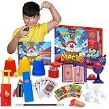 Learn & Climb Beginner Magic Kit for Kids Ages 4-8: Perform 50+ Amazing Magic Tricks