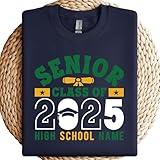 Custom Senior 2025 Shirt, Coquette Senior Gift Graduation, Graduation 2025 Sweatshirt, 2025 Graduation Tee, Graduation Gift