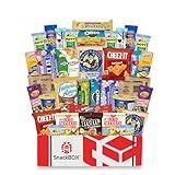 Snack Box College Student Snack Assortment Variety Care Package (40 Count) Christmas Holiday, Employee Appreciation, Office, Breakroom, Final Exams, Graduation, Teachers, Back to School, Birthday, Quick Meals, Dorm Food Study Snacks