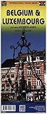 Netherlands, Belgium & Luxembourg Travel Reference Map 1:350,000