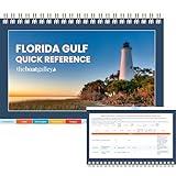 Florida Gulf Coast Quick Reference Cruising Guide - Easy-to-Use Quick Reference for Boating & Sailing The West Coast of Florida - 100% Waterproof - Boating Must Have