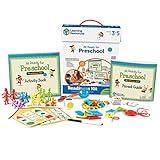 Learning Resources All Ready for Preschool Readiness Kit - 60 Activities Set, Ages 3+, Kindergartner Preparation Kit, Preschool Homeschool, Preschool Curriculum Kit