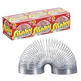 The Original Slinky Walking Spring Toy, 3-Pack Metal Slinky, Fidget Toys, Party Favors and Gifts, Kids Toys for Ages 5 Up, Amazon Exclusive by Just Play